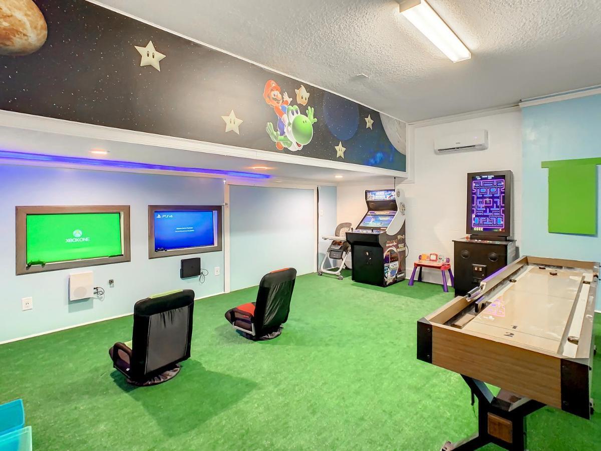 אורלנדו 7 Bdr Family Themed Home With Mario Games Room And Free Pool Heat מראה חיצוני תמונה